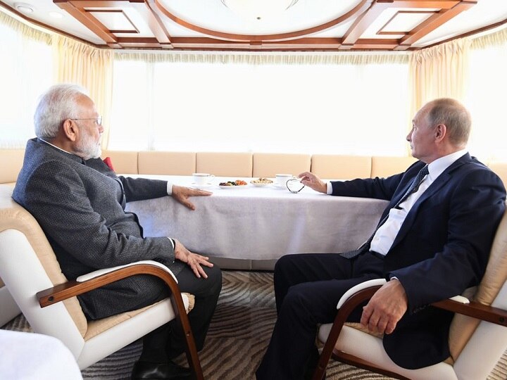 Putin By His Side, Modi Slams 'Outside Influence' In Internal Matters Putin By His Side, Modi Slams 'Outside Influence' In Internal Matters