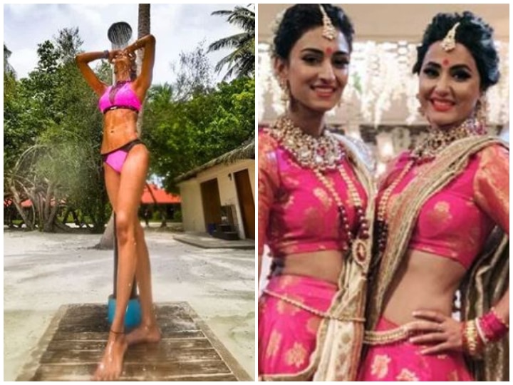 'Kasautii Zindagii Kay' Lead Erica Fernandes' Bikini Avatar Makes Hina Khan Aka 'Komolika' Go 'Oolalalaaa'! See Picture! PIC: 'Kasautii Zindagii Kay' Actress Erica Fernandes' Bikini Avatar Makes Hina Khan Aka 'Komolika' Go 'Oolalalaaa'!