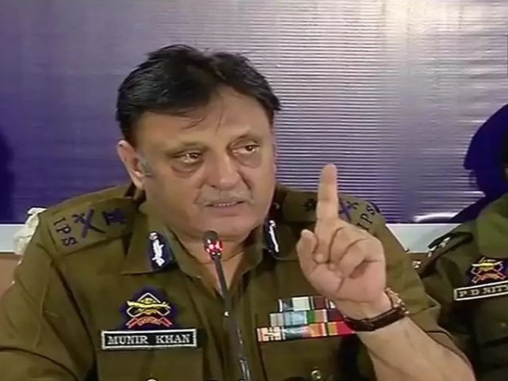 J&K Top Cop ADGP Muneer Khan Slams Media For Instigating Violence In Valley J&K Top Cop ADGP Muneer Khan Slams Media For Instigating Violence In Valley