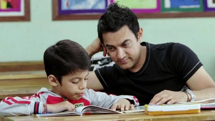 Aamir Khan as Ram Shankar Nikumbh in Taare Zameen Par (2007): This National Award winning movie won the hearts with its portrayal of the bond between a teacher and student. The film starred Aamir Khan as teacher to an 8-year-old boy suffering from dyslexia. With his unconventional teaching methods Aamir not only makes the boy overcome his disability but also changes everyone's attitude towards him. 