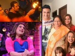 The Kapil Sharma Show's 'Sapna' aka Krushna Abhishek Celebrates Ganesh Chaturthi With Twin Sons Rayaan-Krishaang, Wife Kashmera & Family
