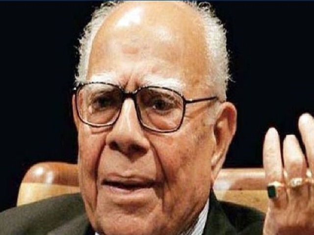 Veteran Lawyer And Former Union Law Minister Ram Jethmalani Passes Away At 95 Ram Jethmalani passes away at the age of 95