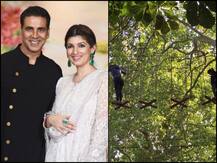 PIC: Twinkle Khanna Gives Sneak Peek Into Akshay Kumar\'s Adventure-filled Birthday