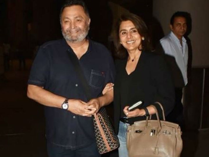 Rishi Kapoor Arrives Back In India From New York After Cancer Treatment With Wife Neetu  Rishi Kapoor Arrives Back In India From New York After Cancer Treatment With Wife Neetu