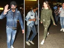 PICS: Bobby Deol Spotted With Wife Tanya & Younger Son Dharam Deol At Airport, The 14yr old Makes Rare Public Appearance!