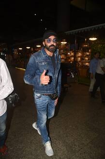 PICS: Bobby Deol Spotted With Wife Tanya & Younger Son Dharam Deol At Airport, The 14yr old Makes Rare Public Appearance!