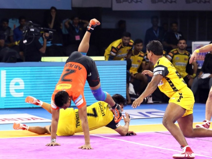 Pro Kabaddi League 2019: U Mumba Outclass Telugu Titans 41-27 Pro Kabaddi League 2019: U Mumba Outclass Telugu Titans 41-27