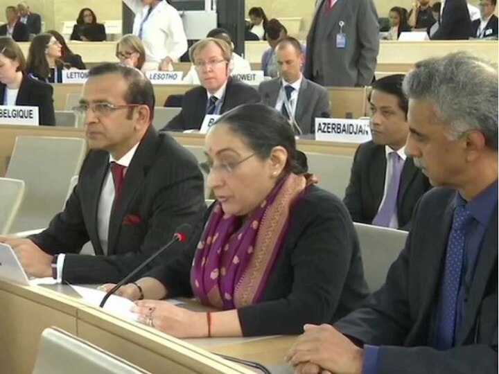 At UNHRC, India Slams Pakistan Over False Narrative on J&K ; Says ‘Terror Epicentre Now Crying Victim’ ‘Terror Epicentre Now Crying Victim': At UNHRC, India Slams Pak Over 'Concocted' Narrative on J&K