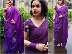 The Kapil Sharma Show Actress Sumona Chakravarti Gets Drenched In Mumbai Rain; Flaunts Her 'Bheegi Bhaagi Si’ Look Giving The Monsoon Vibes; SEE PICS