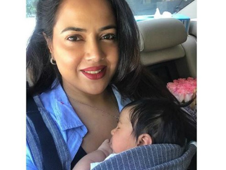 Sameera Reddy Shares Adorable Picture With Newborn Daughter Nyra As She Turns Two Months Old! PIC: Sameera Reddy Shares Adorable Pic With Newborn Daughter Nyra As She Turns 2 Months Old!