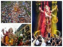 PICTURES: Mumbaikars Bid Colourful Farewell To Ganpati Bappa