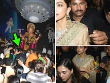 PICS: Deepika Padukone Mobbed At Lalbaugcha Raja Ganpati Pandal; Bodyguards Had A Tough Time Escorting The Actress!