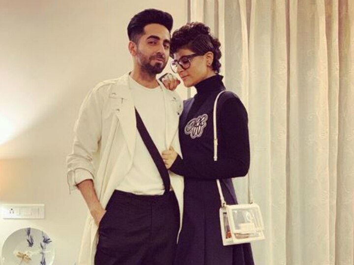 Ayushmann Khurrana Sees His 'Dream Girl' In Wife Tahira Kashyap! See Picture! PIC: Ayushmann Khurrana Sees His 'Dream Girl' In Wife Tahira Kashyap