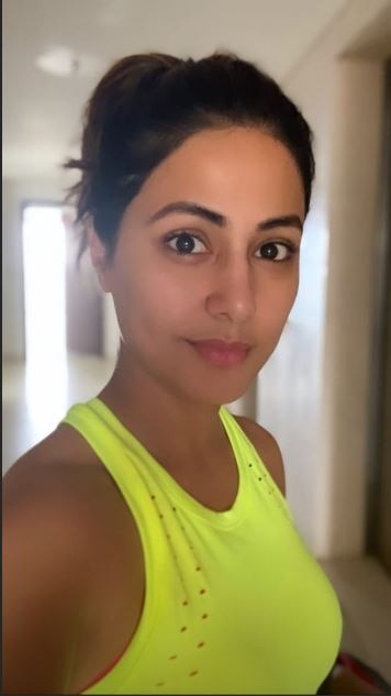 PICS & VIDEOS: TV Actress Hina Khan's Rigorous Work Out Training Will Leave You Motivated!