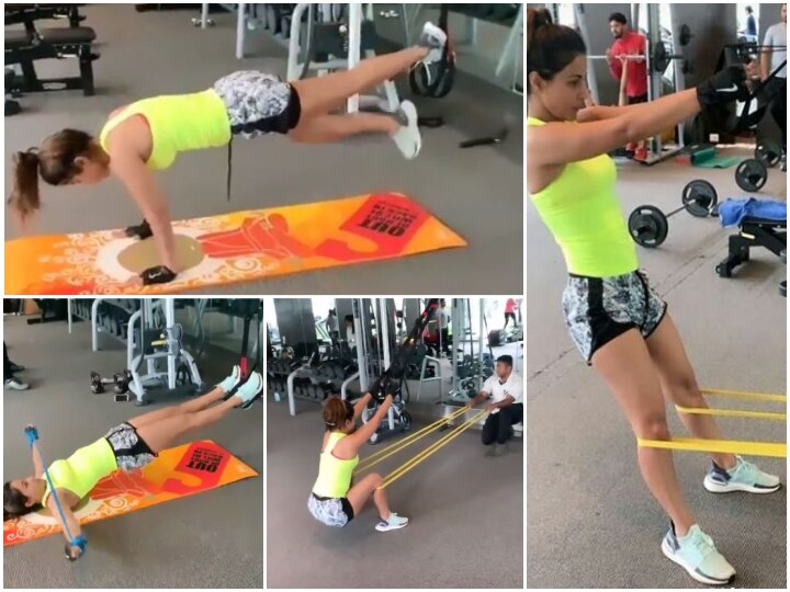 PICS & VIDEOS: TV Actress Hina Khan's Rigorous Work Out Training Will Leave You Motivated!    PICS & VIDEOS: TV Actress Hina Khan's Rigorous Work Out Training Will Leave You Motivated!