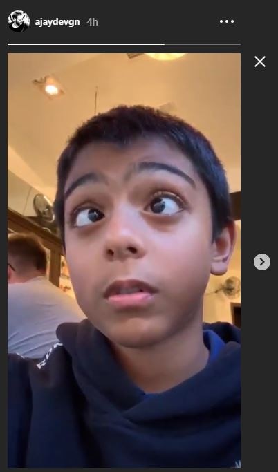 Ajay Devgn-Kajol's Cutie Yug Devgn Attacks The Cake With The Knife During His 9th Birthday Celebration With Friends! PICS-VIDEO Inside!