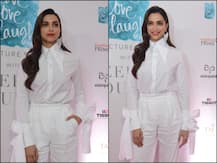PICS: Deepika Padukone Looks STUNNING In White, Makes STYLISH Appearance At Event