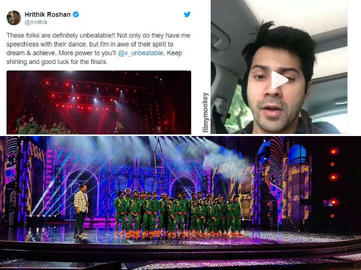 America's Got Talent FINALE: 'Dance Plus 4' finalists, Mumbai group 'V Unbeatable' to dance on Ranveer Singh hit, Hrithik Roshan & Varun Dhawan send best wishes America's Got Talent FINALE: Finalists 'V Unbeatable', The Mumbai Group To Dance On Ranveer Singh Hit, Hrithik Roshan-Varun Dhawan Send Best Wishes