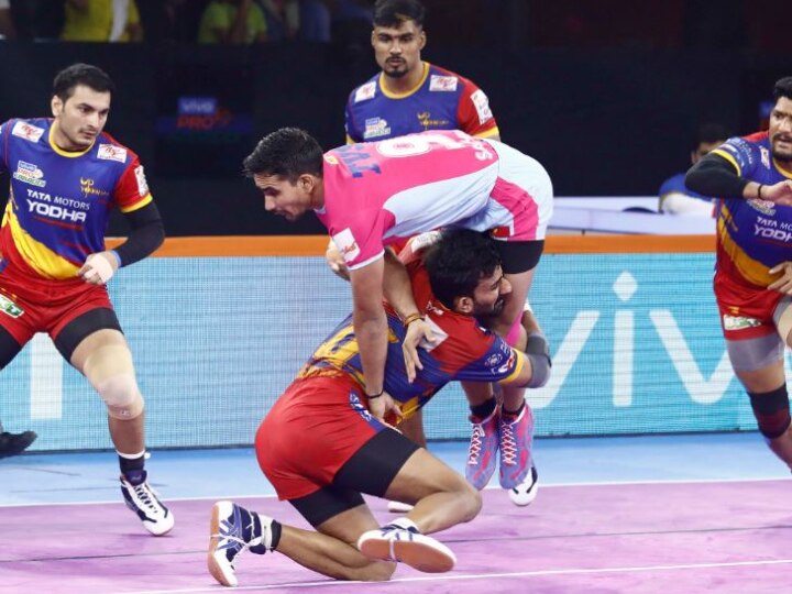 Pro Kabaddi League 2019: Yoddha Defeat Pink Panthers 32-38 Pro Kabaddi League 2019: Yoddha Defeat Pink Panthers 32-38