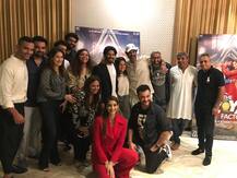 PICS: Zaheer Khan & Other Cricketers Attend Screening Of \'The Zoya Factor\' With Sonam Kapoor & Dulquer Salmaan