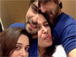 IN PICS: TV Actress Dipika Kakar Spends Romantic Moments With Hubby Shoaib After Hectic Day At Shoot!