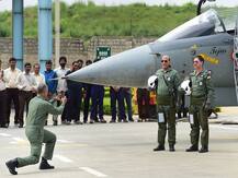 \'Smooth & Comfortable\', Says Rajnath Singh After Flying In Indigenous LCA Tejas