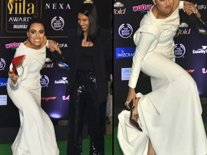 Can't do high heels: Swara shares footwear woes after her pics taking off her sandals went viral from IIFA 2019 Here's How Swara Bhaskar REACTED To Her Viral Pics of Taking Off Her Heels At IIFA 2019 Red Carpet!