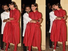 PHOTOS: Sonam Kapoor And Husband Anand Ahuja\'s PDA At \'The Zoya Factor\' Screening Will Melt Your Hearts!