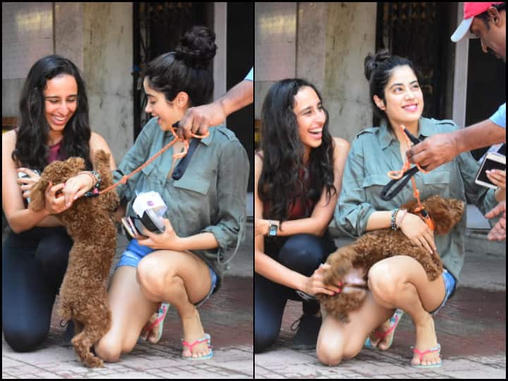 These ADORABLE Pics Of Janhvi Kapoor Playing With A Dog Post Gym Session Will Melt Your Hearts These ADORABLE Pics Of Janhvi Kapoor Playing With A Dog Post Gym Session Will Melt Your Hearts