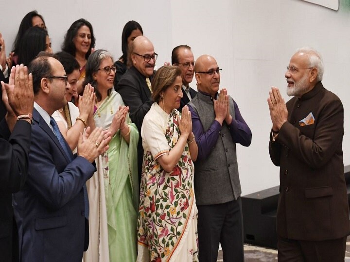 PM Modi Meets Kashmiri Pandits In Houston Ahead Of Howdy Modi Event; Says 'You've Suffered A Lot' 'You've Suffered A Lot,' PM Modi To Kashmiri Pandit Delegation In Houston