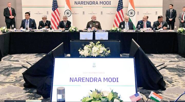 This was Prime Minister's first engagement during his ongoing, a week-long US trip. / Image tweeted by PMO