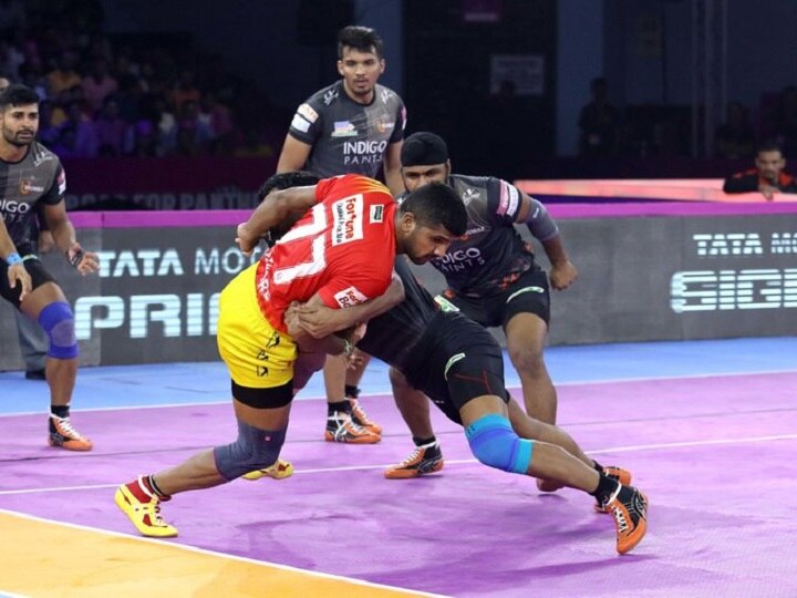 PKL 2019: All-round U Mumba Beat Gujarat Fortunegiants 31-25 PKL 2019: All-round U Mumba Beat Gujarat Fortunegiants 31-25