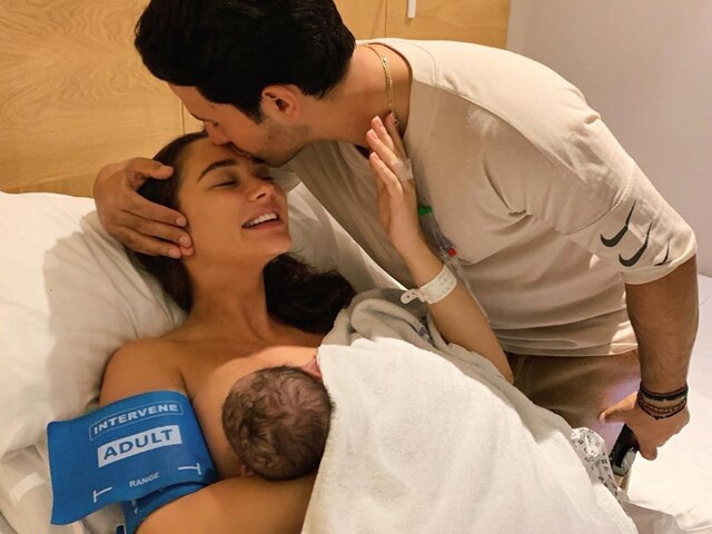 ’Our Angel, Welcome To The World..’- Amy Jackson BLESSED With Baby Boy, Shares Son’s FIRST Pic Amy Jackson BLESSED With Baby Boy, Shares FIRST Pic Of Son Andreas