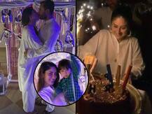Kareena Kapoor Khan With Saif & Taimur Ali Khan Makes Stylish Airport Entry Returning Post 39th Birthday Celebration At Pataudi Palace
