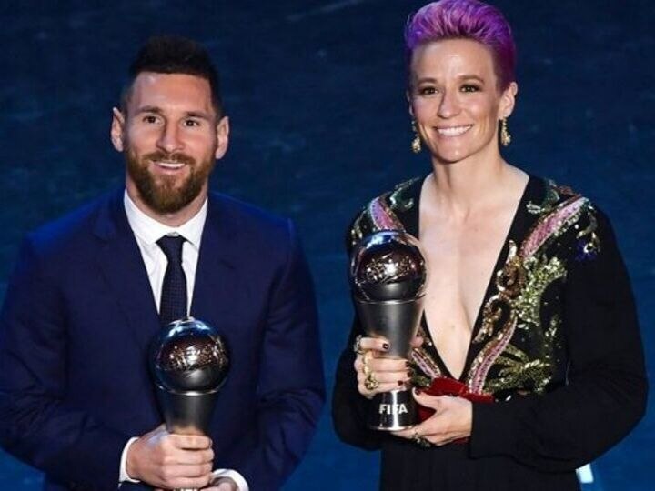 Leonel Messi, Megan Rapinoe Bag Top Honours At Best FIFA Football Awards Leonel Messi, Megan Rapinoe Bag Top Honours At Best FIFA Football Awards