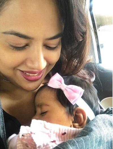  A few days ago, Sameera had shared another photo with her 