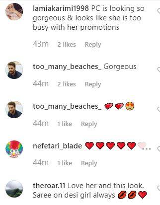 Fans react on Peecee's pictures