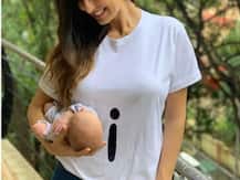 Actress Bruna Abdullah Shares Heart Melting PIC Holding Her 1-Month-Old BABY DAUGHTER
