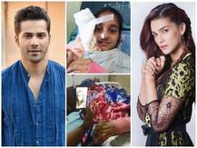 VIDEOS: Varun Dhawan, Kriti Sanon Send Love To Acid Attack Victim!