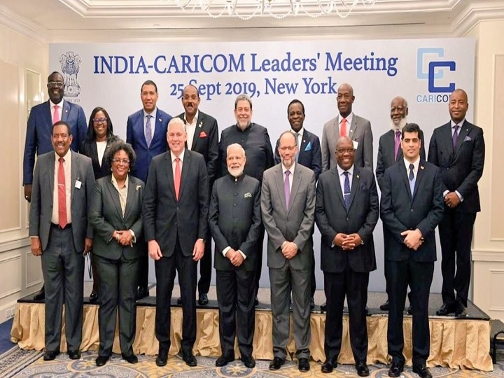 Modi In US: India CARICOM Leaders Meet; $14 Million Grant Caribbean Community PM Modi Hosts First Ever India-CARICOM Meet; Grants $14 Million For Development Projects