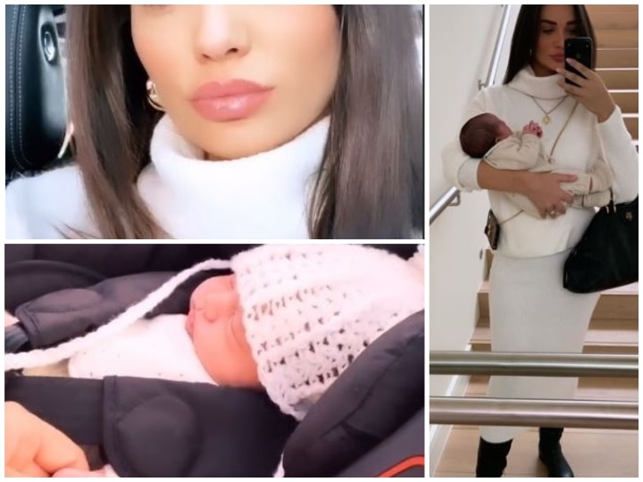 Actress Amy Jackson Enjoys A Day Out With Her 2-Day-Old Baby Son Andreas  Just Two Days After Giving Birth Actress Amy Jackson Enjoys A Day Out With Her NEWBORN SON Like A DIVA Giving Mommy Goals!