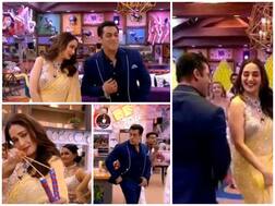 WATCH: Ahead Of Bigg Boss 13 Launch Host Salman Khan & Madhuri Dixit Recreate Famous 'Hum Aapke Hain Kaun' Scenes Inside Bigg Boss House!