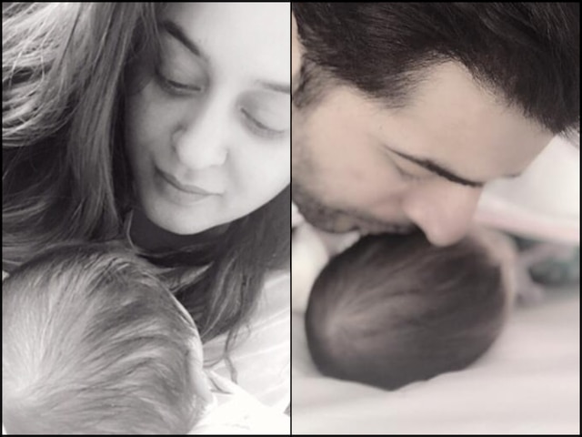 Jay Bhanushali & Mahhi Vij Share Adorable Pics With NEWBORN Daughter Tara & They Will Make You Say AWW Jay Bhanushali Mahhi Vij Share PIC With NEWBORN Daughter Tara Bhanushali