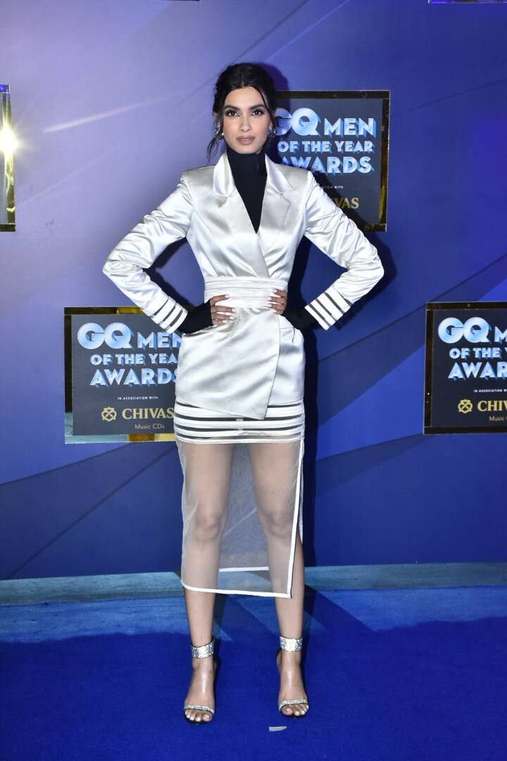 Diana Penty looked beautiful in her white outfit. (All PICS Credit- Manav Manglani)