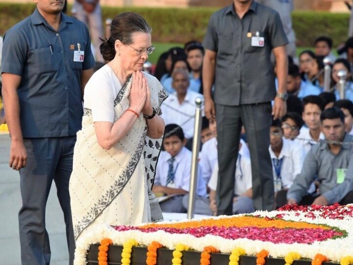 Sonia Gandhi Targets BJP On Mahatma Gandhi's Sesquicentennial Sonia Gandhi Targets BJP On Mahatma Gandhi's Sesquicentennial