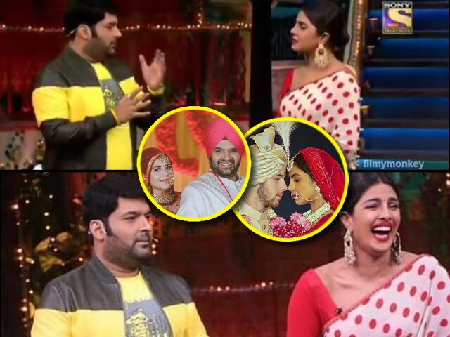 Does Nick Jonas Touch Mother-In-Law's Feet When He Greets Her, Aks Kapil Sharma; Here's What Priyanka Chopra Said! The Kapil Sharma Show: Does Nick Jonas bend to touch mother-in-law's feet when he greets him? Here's what Priyanka Chopra said!