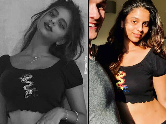 Suhana Khan's Latest Picture Posing With A Mystery Guy In New York Goes Viral! SRK's daughter Suhana Khan's picture posing with a mystery guy in New York goes viral!