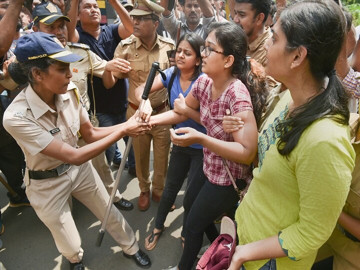 Mumbai: Agitation Continues In Aarey As Authorities Cut Down Trees, Several Activists Detained Aarey Protest: Section 144 Imposed In Nearby Areas Post Agitation Over Cutting Trees; 29 Arrested