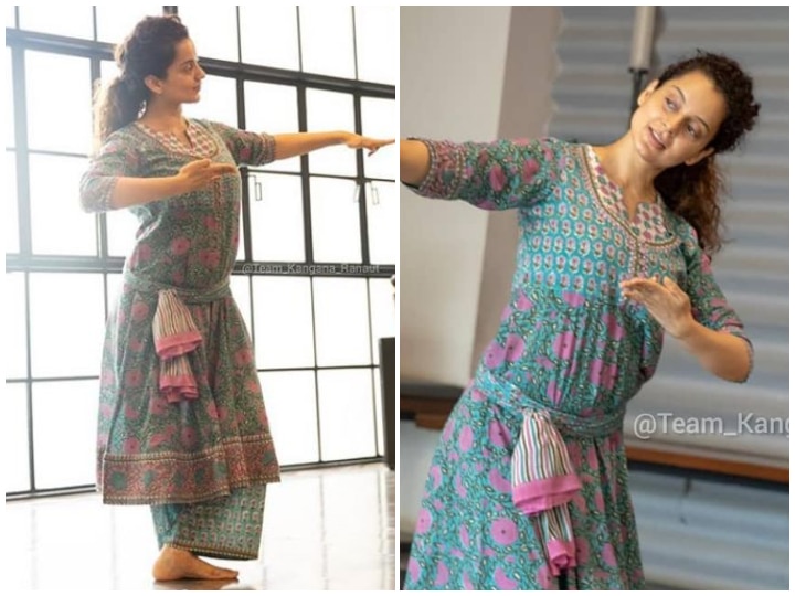 Kangana Ranaut Puts On Dancing Shoes For Jayalalithaa's Biopic 'Thalaivi'! See Pictures! PICS: Kangana Ranaut Puts On Dancing Shoes For Jayalalithaa's Biopic 'Thalaivi'!