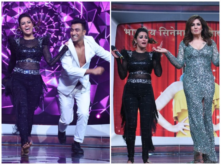 Nach Baliye 9: Anita Hassanandani Dedicates Her Act To Judge Raveena Tandon As She Completes 28 Years In Bollywood! See Pictures! Nach Baliye 9: Anita Hassanandani Dedicates Her Act To Judge Raveena Tandon As She Completes 28 Years In Bollywood!